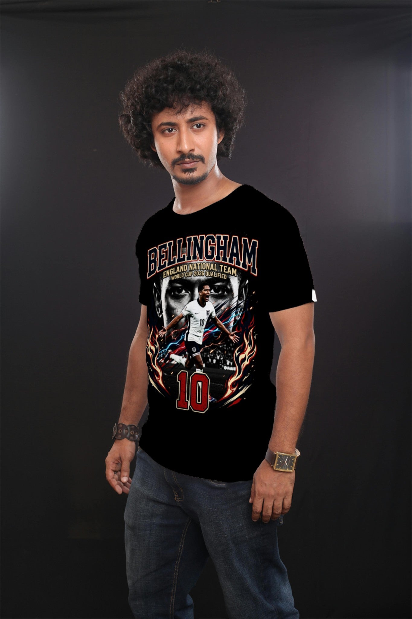 Bellingham #10 England National Team Graphic Tee