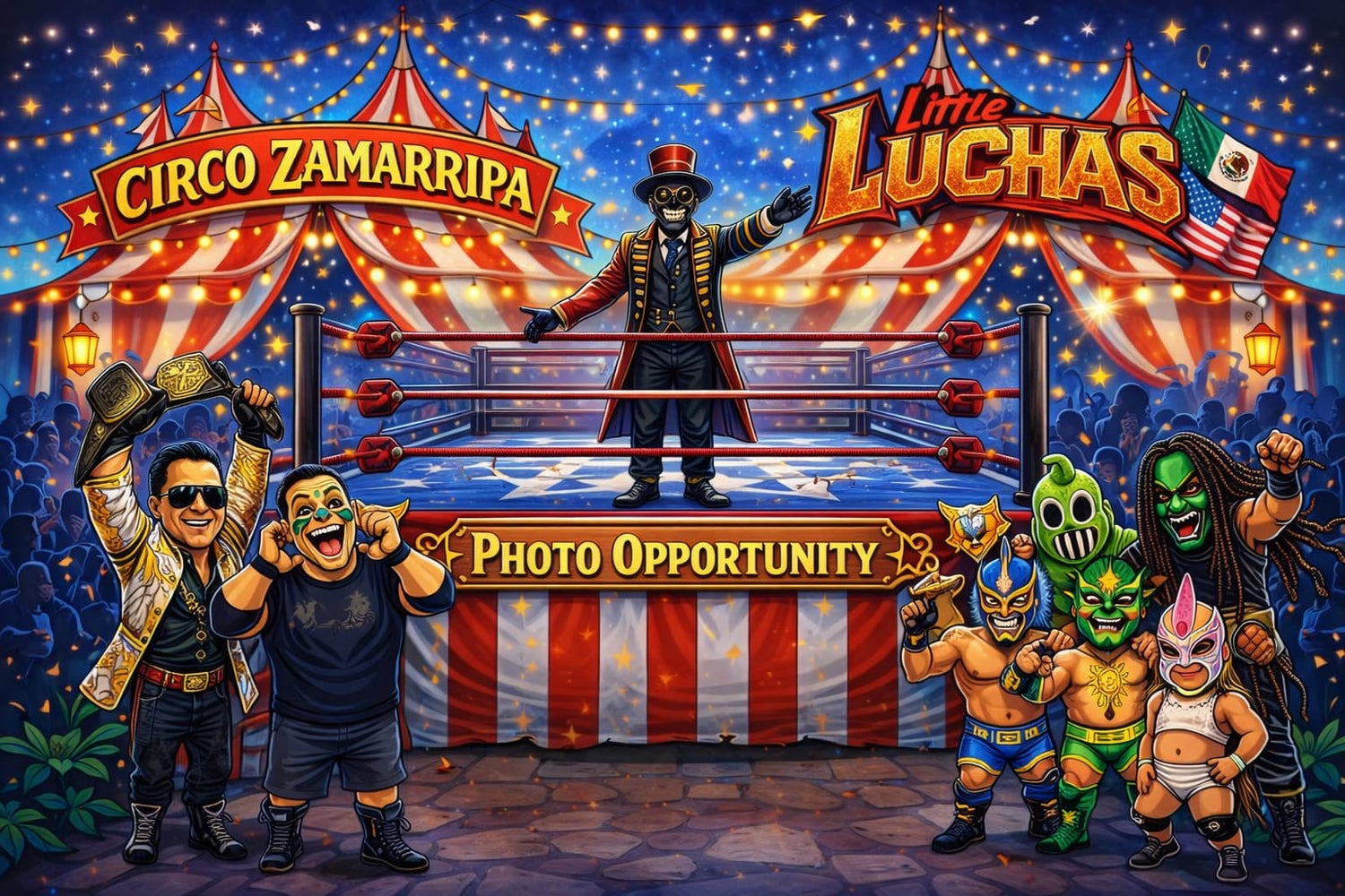 Circo Zamarripa Wrestling Official Merch