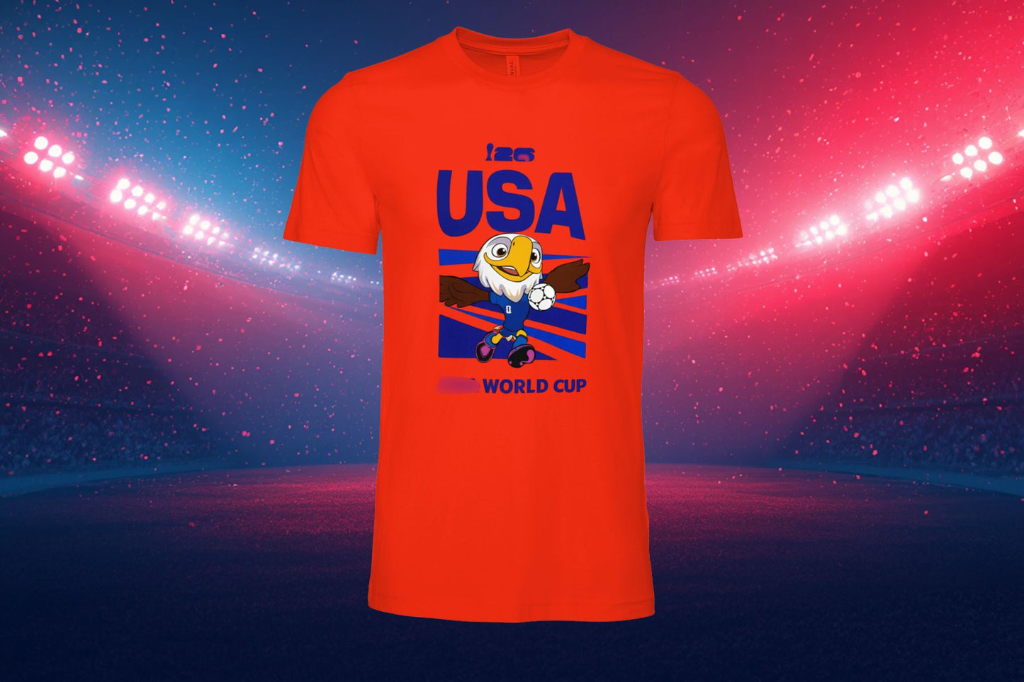 World Cup 2026 – USA Eagle Mascot Tee