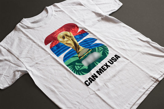 World Cup 2026 – CAN MEX USA Trophy Tee