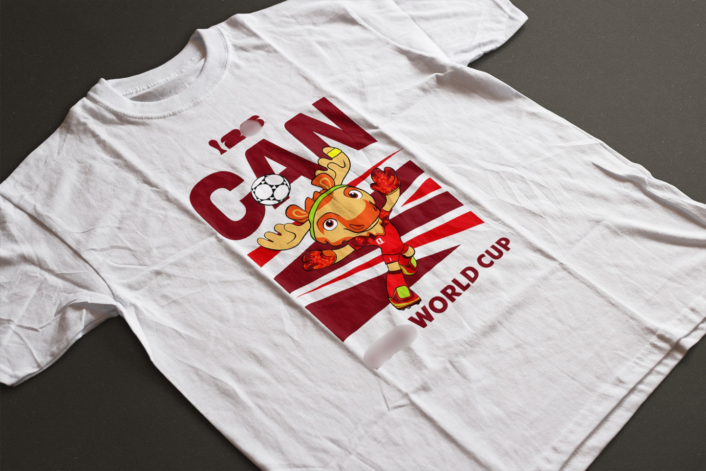 World Cup 2026 – Canada Moose Mascot Tee
