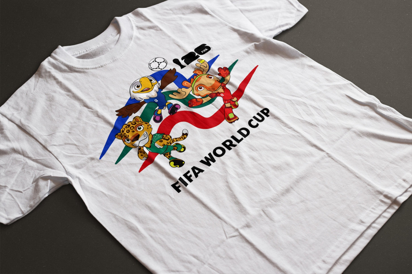 World Cup 2026 – All Three Mascots Tee